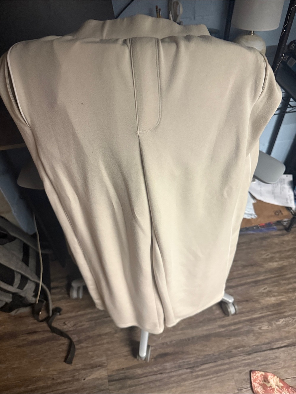 aerie Cream Wide-Leg Two-Piece Jumpsuit Set - Picture 3 of 3